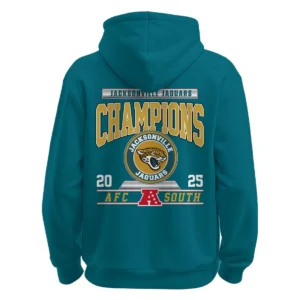 Jacksonville Jaguars AFC South Champions Hoodie 2025