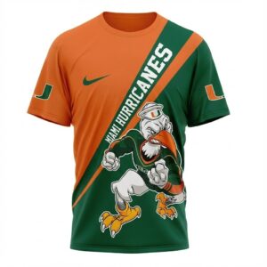 Miami Hurricanes 3D T-Shirt - It's Our Time 2026 National Championship Fan Gear