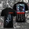 Scream 30th Anniversary T-Shirt Signatures
