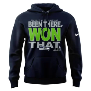 Seattle Seahawks NFC West Champions Hoodie 2025