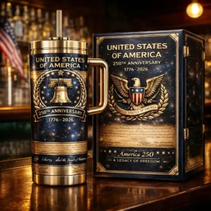 United States of America 250th Anniversary Tumbler 1776-2026