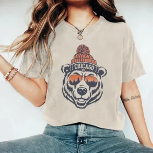 Chicago Bears Mascot Graphic T-Shirt