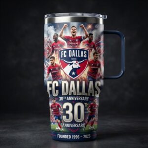 FC Dallas 30th Anniversary Tumbler 1996-2026