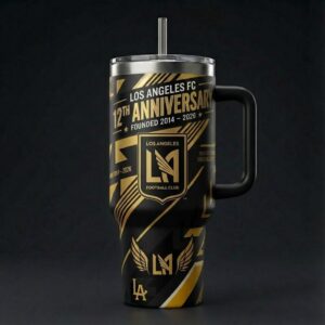 Los Angeles FC 12th Anniversary Tumbler 2014-2026