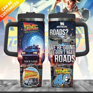 Back to the Future 40th Anniversary Tumbler
