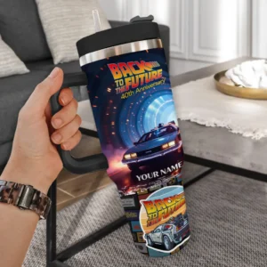 Back to the Future 40th Anniversary Tumbler