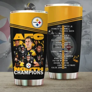 Pittsburgh Steelers AFC North Champions Tumbler
