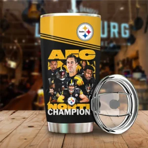 Pittsburgh Steelers AFC North Champions Tumbler