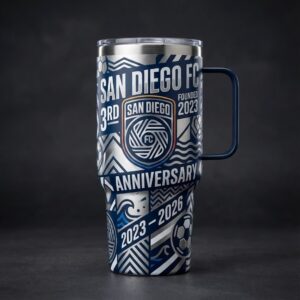San Diego FC 3rd Anniversary Tumbler 2023-2026