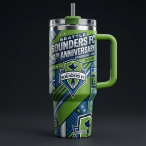 Seattle Sounders FC 19th Anniversary Tumbler 2007-2026
