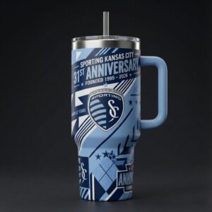 Sporting Kansas City 31st Anniversary Tumbler 1995-2026
