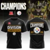Pittsburgh Steelers AFC North Champions Shirt 2025