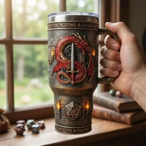 Dungeons & Dragons 1974 Original Edition Tumbler