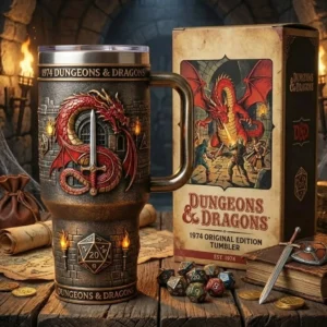 Dungeons & Dragons 1974 Original Edition Tumbler