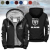 RAM Trucks Personalized Custom Name Fleece Hoodie Jacket