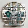 Philadelphia Eagles Super Bowl LII Champions Wall Clock