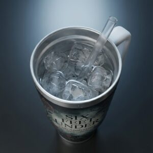 Six Feet Under 25th Anniversary 2001 – 2026 Tumbler With Handle