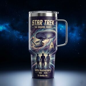 Star Trek The Original Series 60th Anniversary 1966-2026 Tumbler Cup