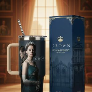 The Crown 10th Anniversary 2016-2026 Tumbler
