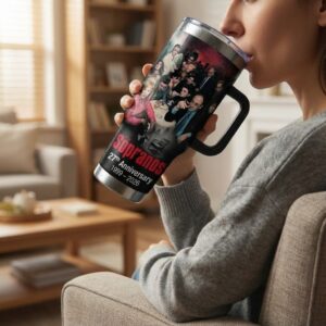 The Sopranos 27th Anniversary 1999 - 2026 Tumbler with Handle