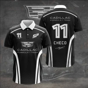 Cadillac Formula 1 Team Checo 11 Polo Shirt