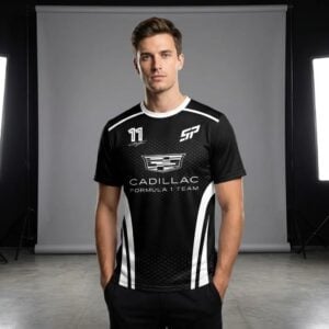 Cadillac Formula 1 Team Checo Perez Number 11 Jersey T-Shirt