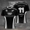 Cadillac Formula 1 Team Checo Perez Number 11 Jersey T-Shirt