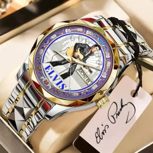 Elvis Presley 1935-1977 Memorial Signature Wristwatch