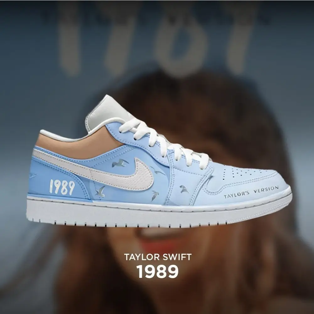 Taylor Swift 1989 Taylor's Version Custom Air Jordan 1