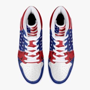 USA Patriotic American Flag Great Seal High Top Shoes