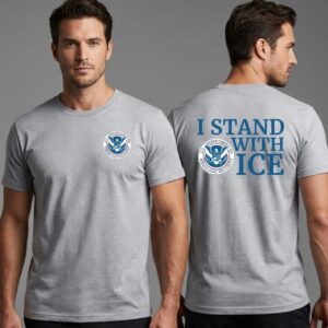 I Stand With ICE Department of Homeland Security T-Shirt