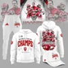 Indiana Hoosiers 2026 Chick-fil-A Peach Bowl Champs Hoodie and Joggers Set and Cap