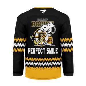 Boston Bruins Snoopy's Hockey Camp Hockey Jersey