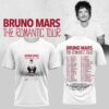 Bruno Mars The Romantic Tour Dates T-Shirt