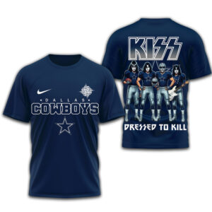 Dallas Cowboys KISS Dressed To Kill T-Shirt