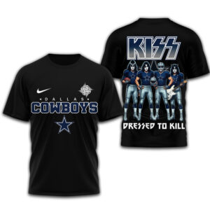 Dallas Cowboys KISS Dressed To Kill T-Shirt