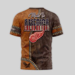 Detroit Red Wings US 250th Anniversary T-Shirt