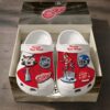 Detroit Red Wings Hockey Clogs With Charms