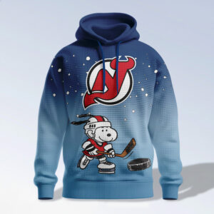 New Jersey Devils Snoopy Hockey Hoodie