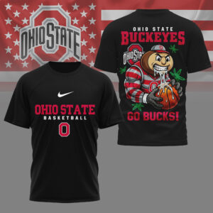 Ohio State Buckeyes NCAA GameDay Basketball 3D TShirt