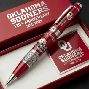 Oklahoma Sooners 130th Anniversary 1895-2025 Pen