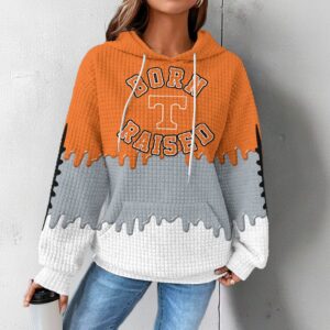 Tennessee Volunteers Born and Raised I Bleed Volunteer Orange 3D Hoodie