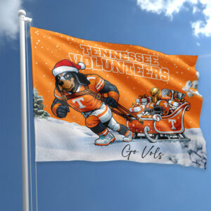 Tennessee Volunteers NCAA Holiday Champion Run Flag