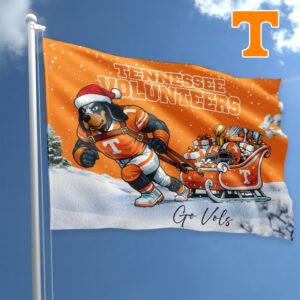 Tennessee Volunteers NCAA Holiday Champion Run Flag
