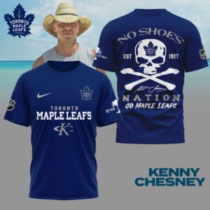 Toronto Maple Leafs Kenny Chesney No Shoes Nation T-Shirt