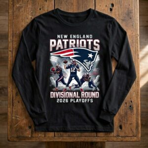 New England Patriots Divisional Round 2026 Playoffs Long Sleeve Shirt