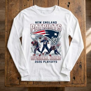 New England Patriots Divisional Round 2026 Playoffs Long Sleeve Shirt