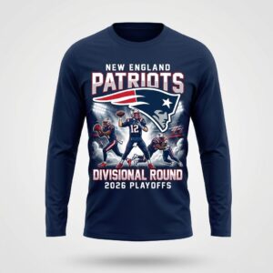 New England Patriots Divisional Round 2026 Playoffs Long Sleeve Shirt