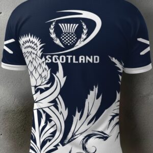 Scotland Rugby Scottish Thistle Polo Shirt