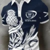 Scotland Rugby Scottish Thistle Polo Shirt